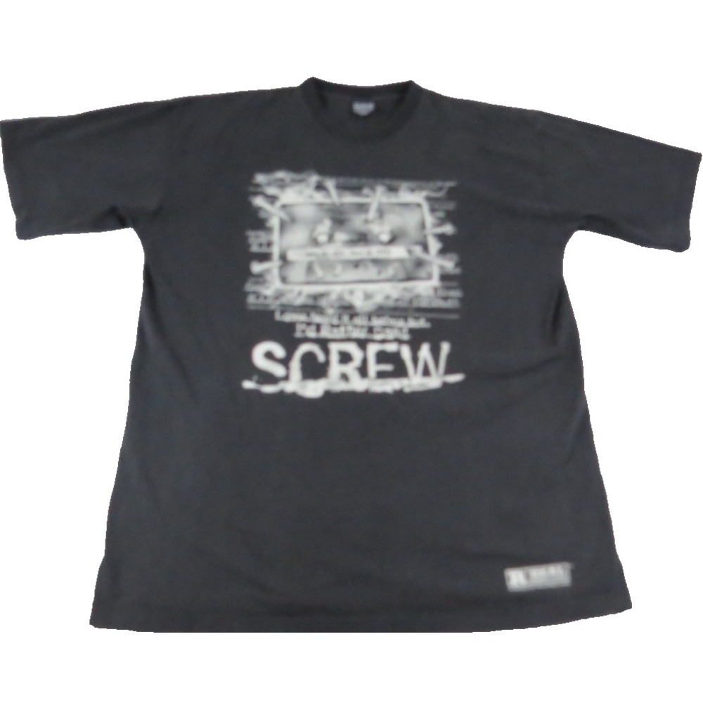 DJ Screw Men 5XL Black Graphic Tee Dream USA Heavyweight Hip Hop Houston Rap EUC